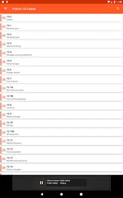 Police Scanner android App screenshot 0