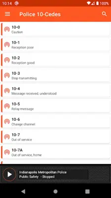 Police Scanner android App screenshot 14