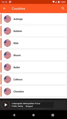 Police Scanner android App screenshot 18