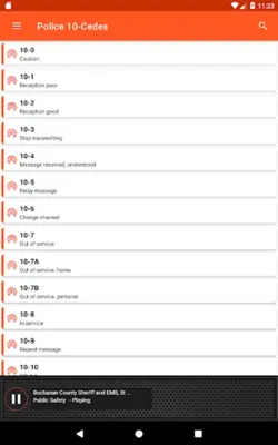 Police Scanner android App screenshot 7