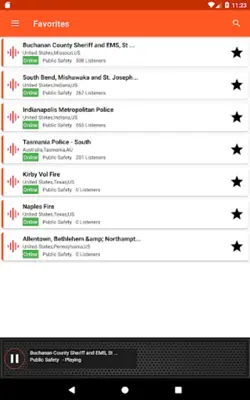 Police Scanner android App screenshot 8